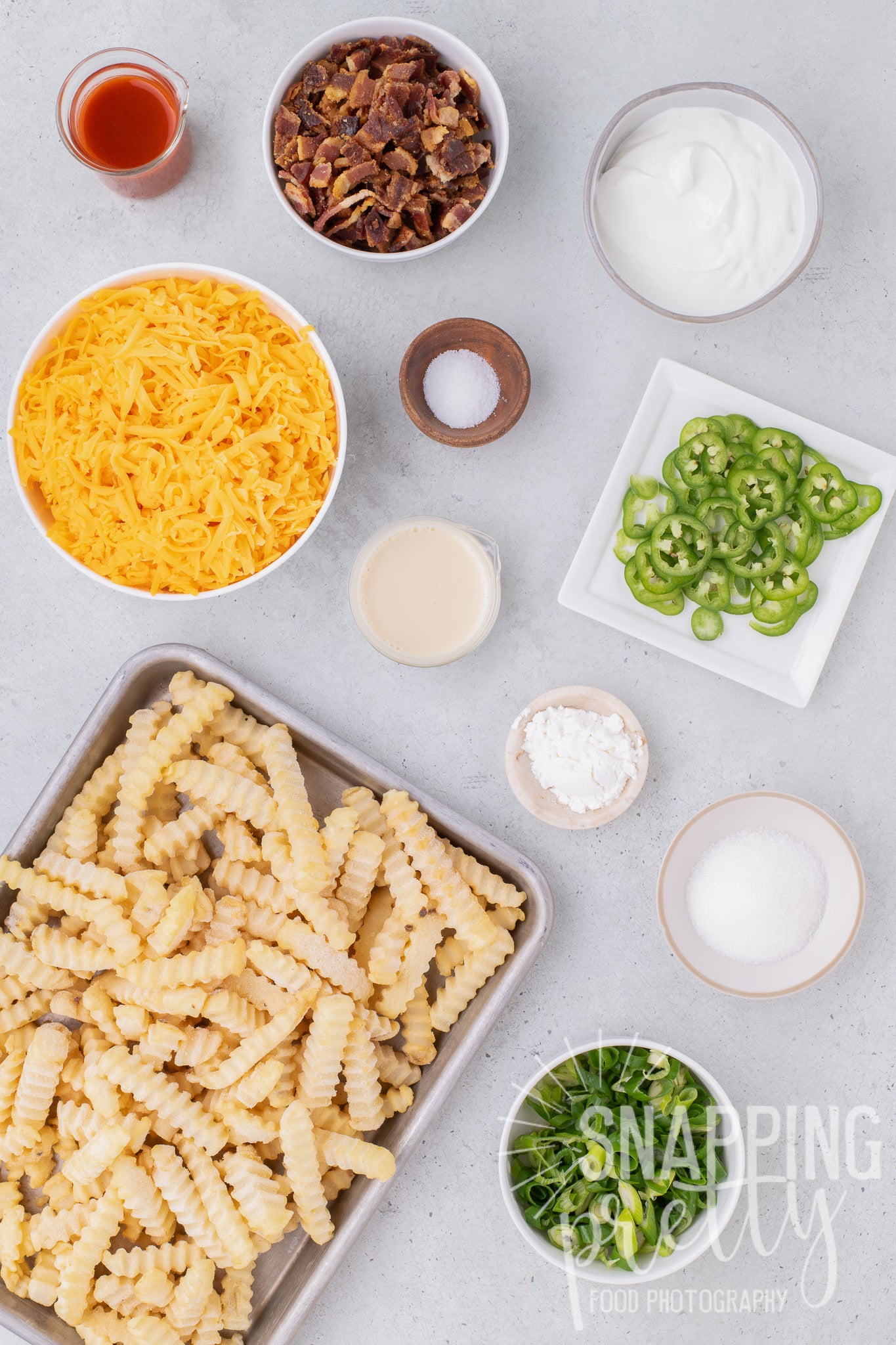 ㊀ SOLD -Loaded French Fries Set No.2