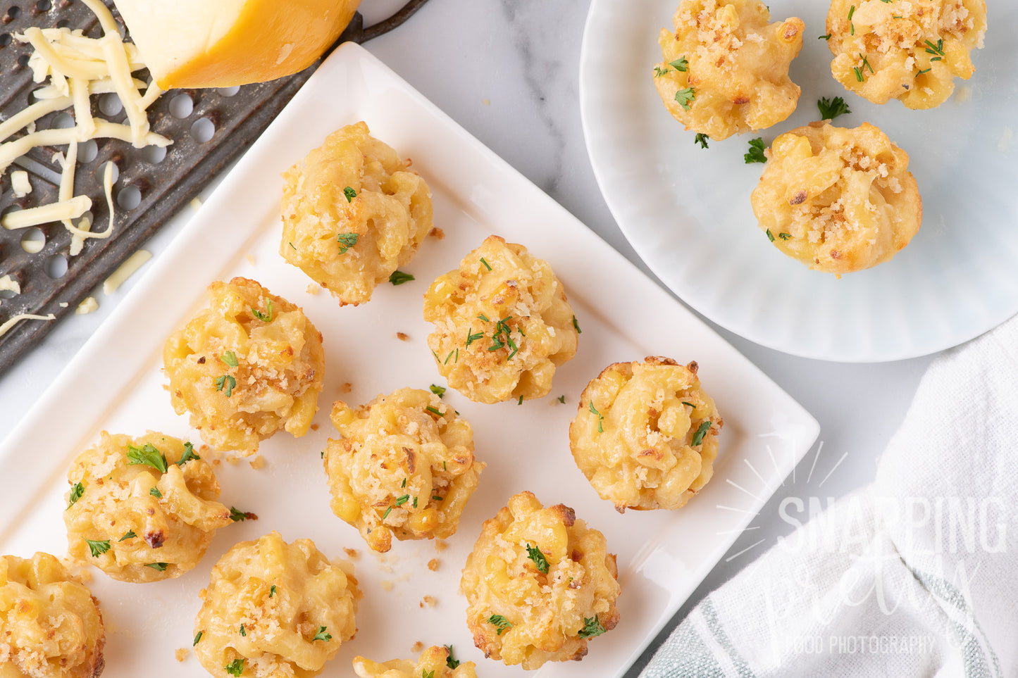 ㊀ SOLD - Mac and Cheese Bites Set No.1