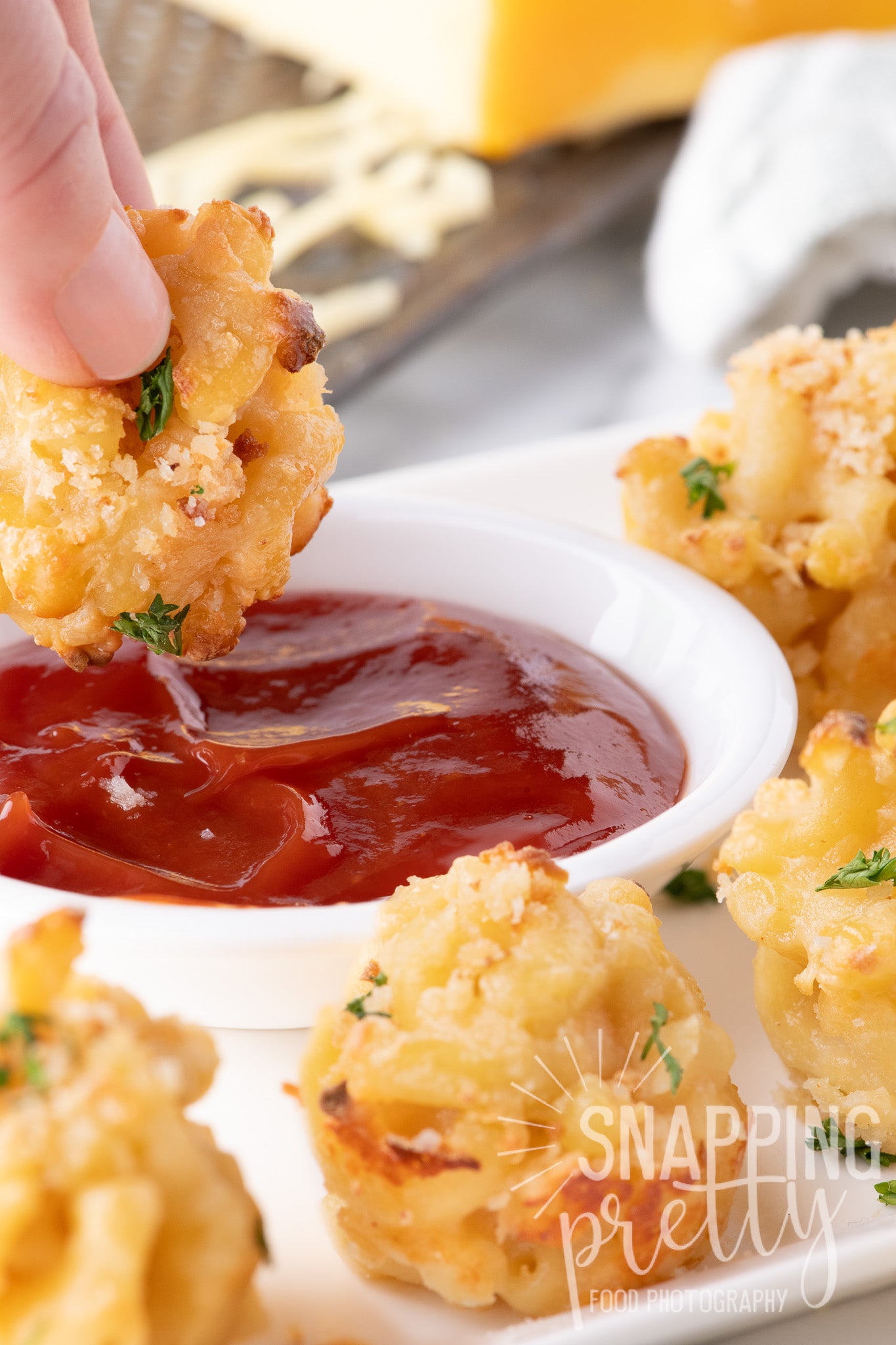 ㊀ SOLD - Mac and Cheese Bites Set No.1
