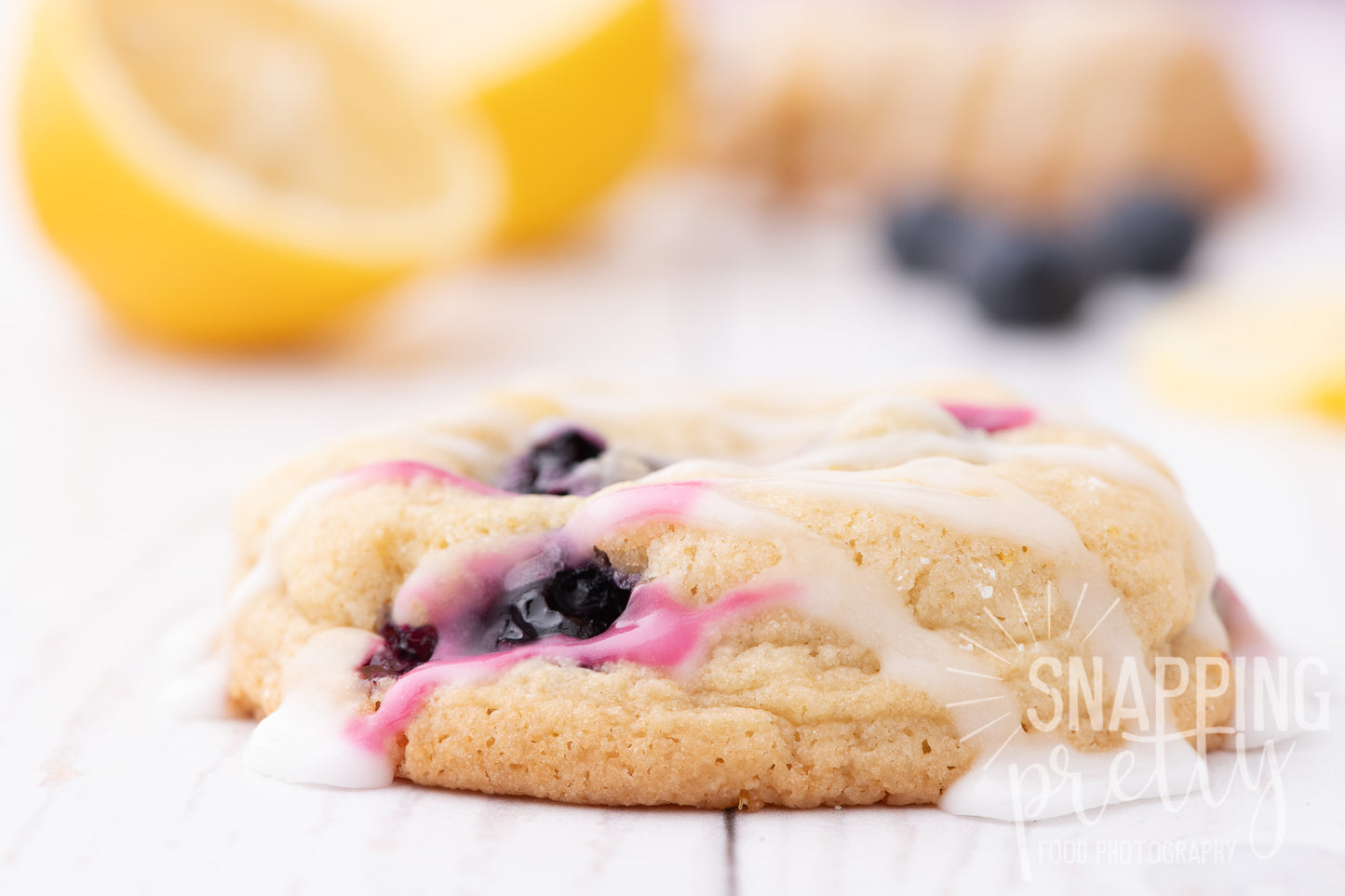 ㊀ SOLD - Lemon Blueberry Cookies Set No.1