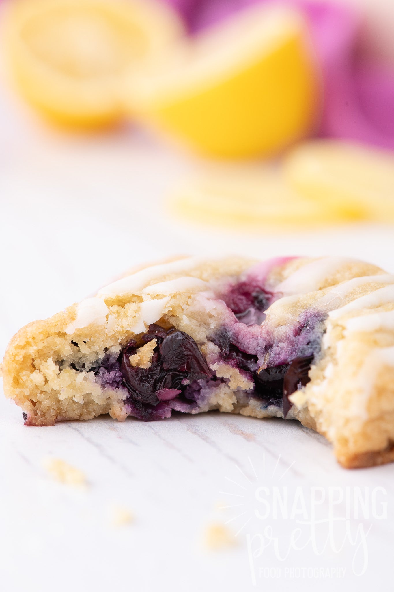 ㊀ SOLD - Lemon Blueberry Cookies Set No.1