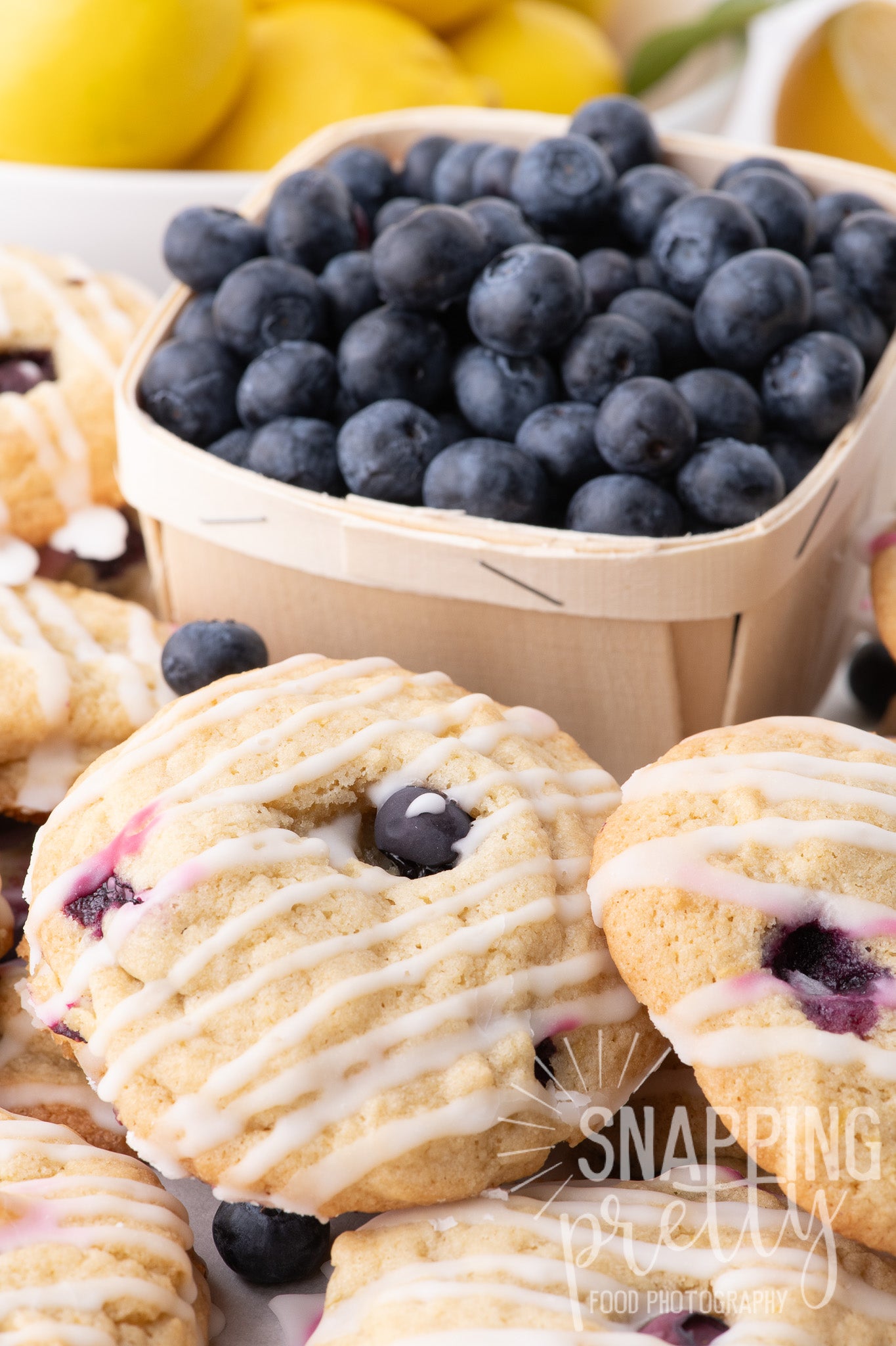 ㊀ SOLD - Lemon Blueberry Cookies Set No.1