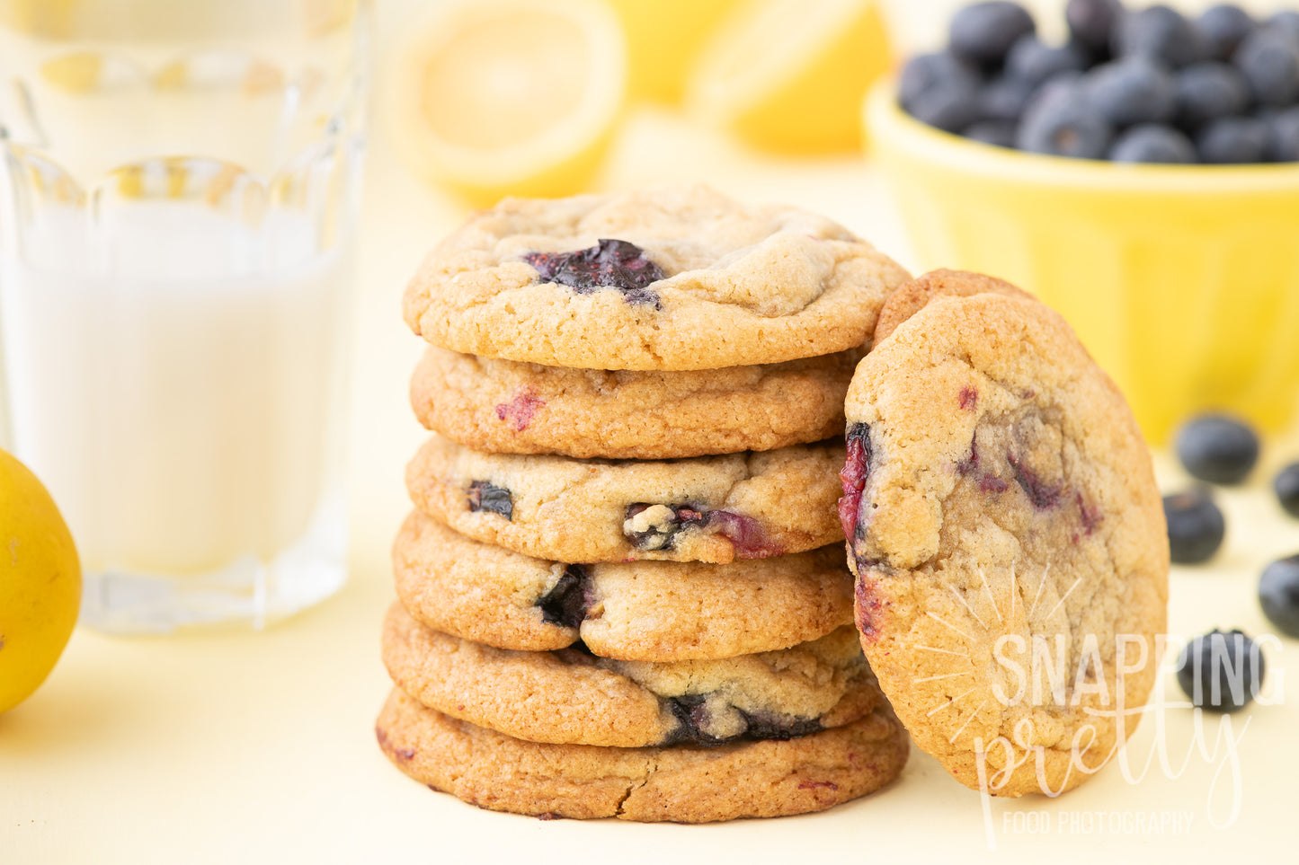 ㊀ SOLD - Lemon Blueberry Cookies Set No.2