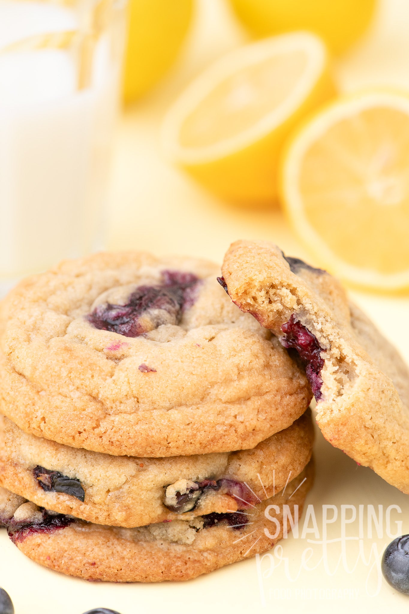 ㊀ SOLD - Lemon Blueberry Cookies Set No.2