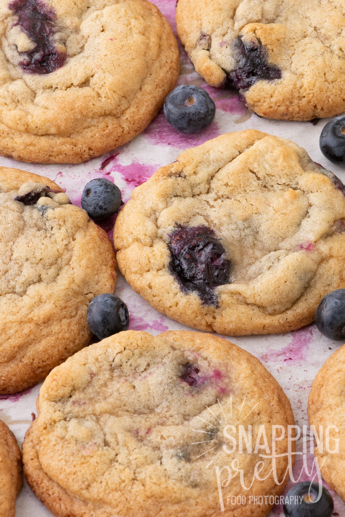 ㊀ SOLD - Lemon Blueberry Cookies Set No.2