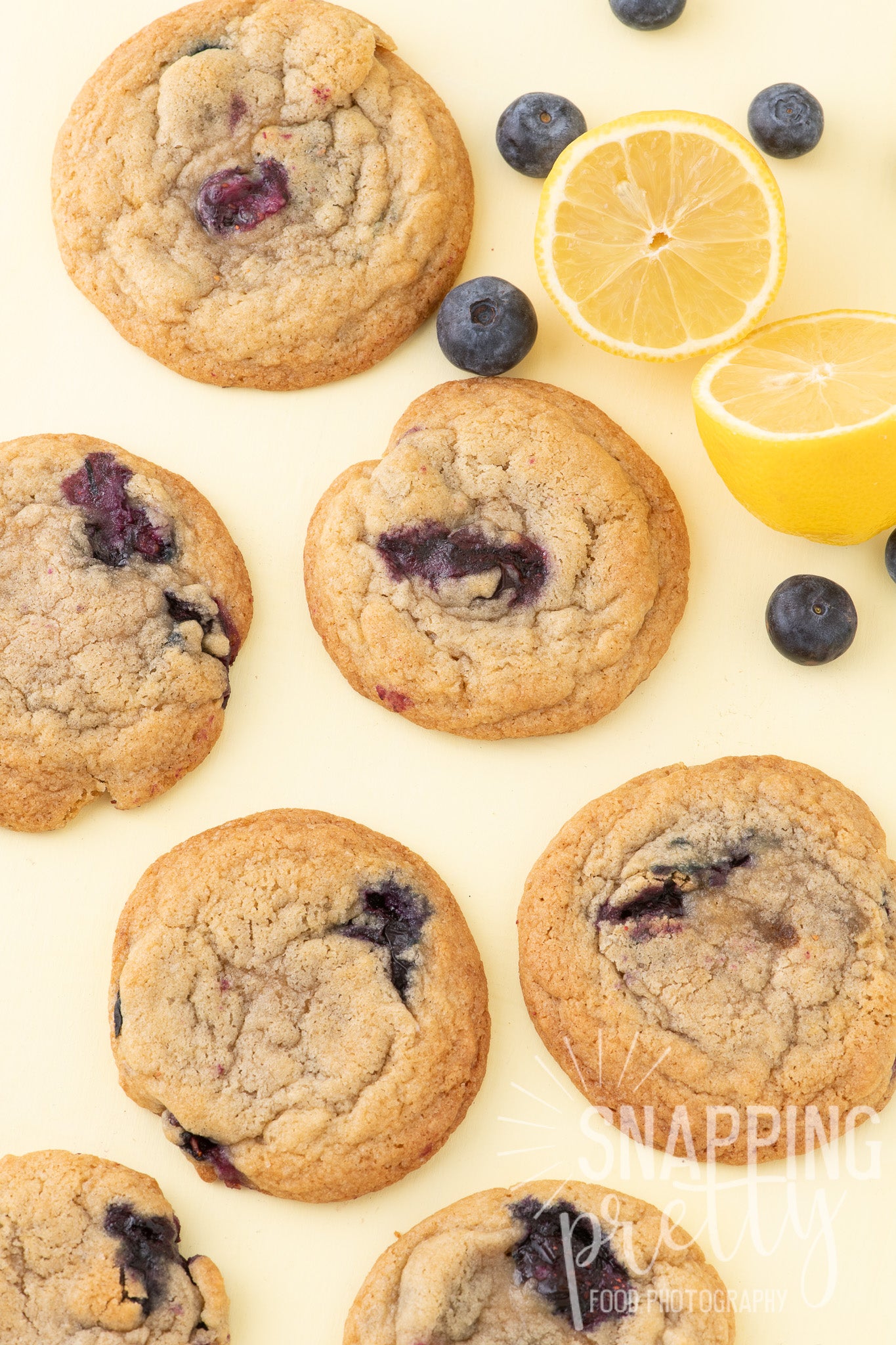 ㊀ SOLD - Lemon Blueberry Cookies Set No.2